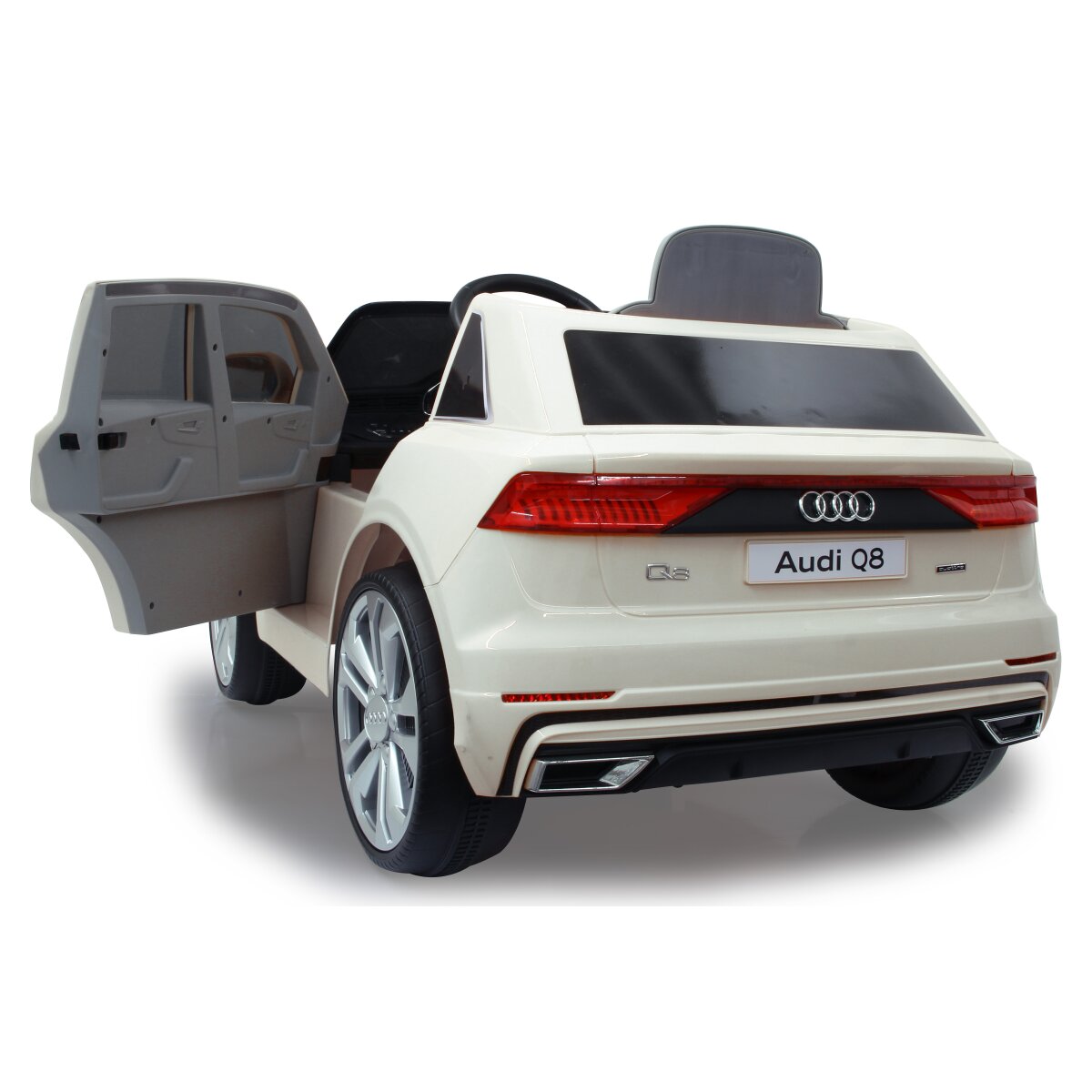 Kinderfahrzeug Audi Q8 weiß