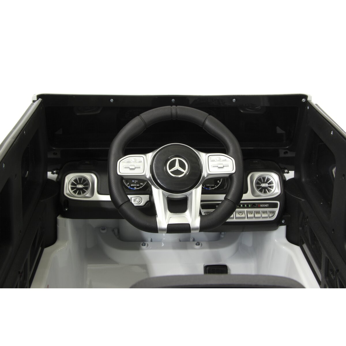 Kinderfahrzeug Mercedes-AMG G 63 weiß