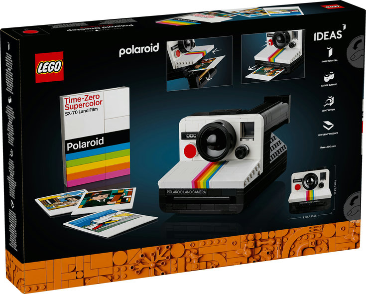 LEGO® 21345 - Ideas - Polaroid OneStep SX-70 (516 Teile) LEGO® 21345 - Ideas - Polaroid OneStep SX-70 (516 Teile)