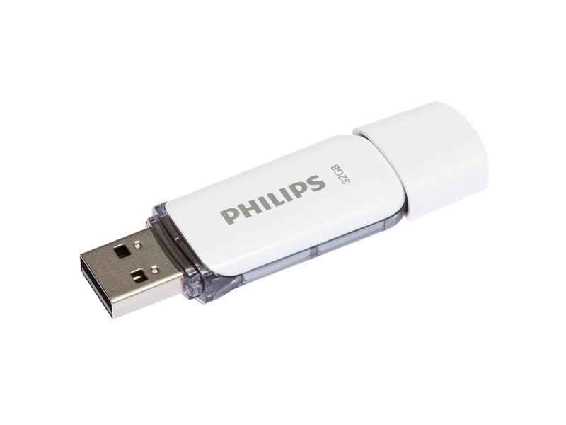 Philips USB 2.0 32GB Snow Edition Grau FM32FD70B/10