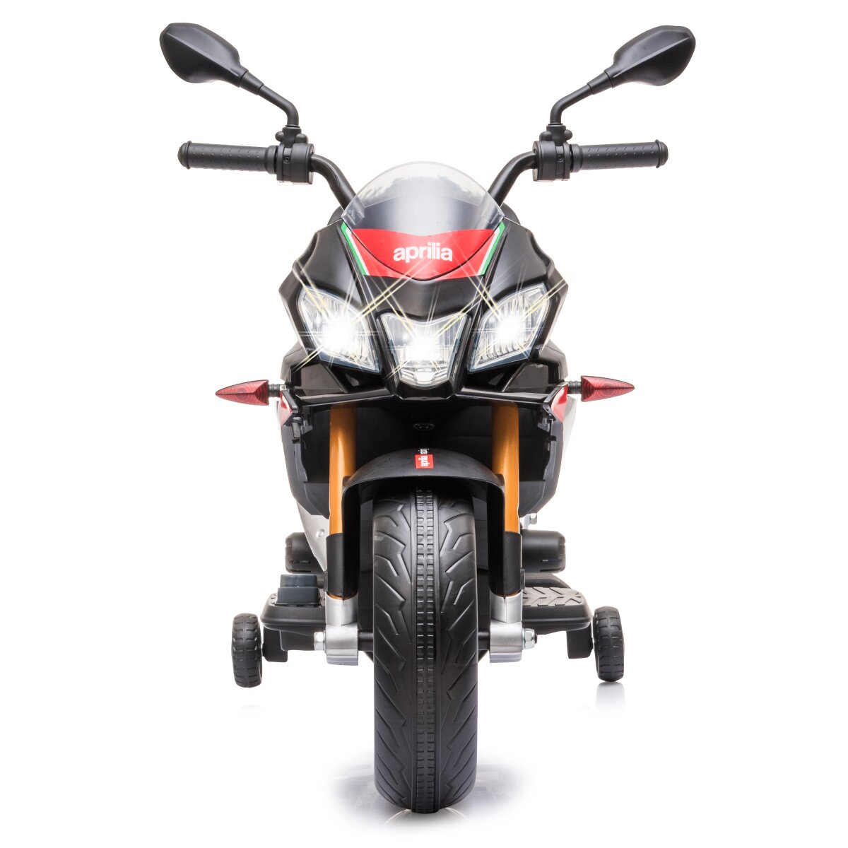 Elektro-Kinderfahrzeug Aprilia Tuono V4 1100 RR Elektro-Kinderfahrzeug Aprilia Tuono V4 1100 RR Italy Design 12V