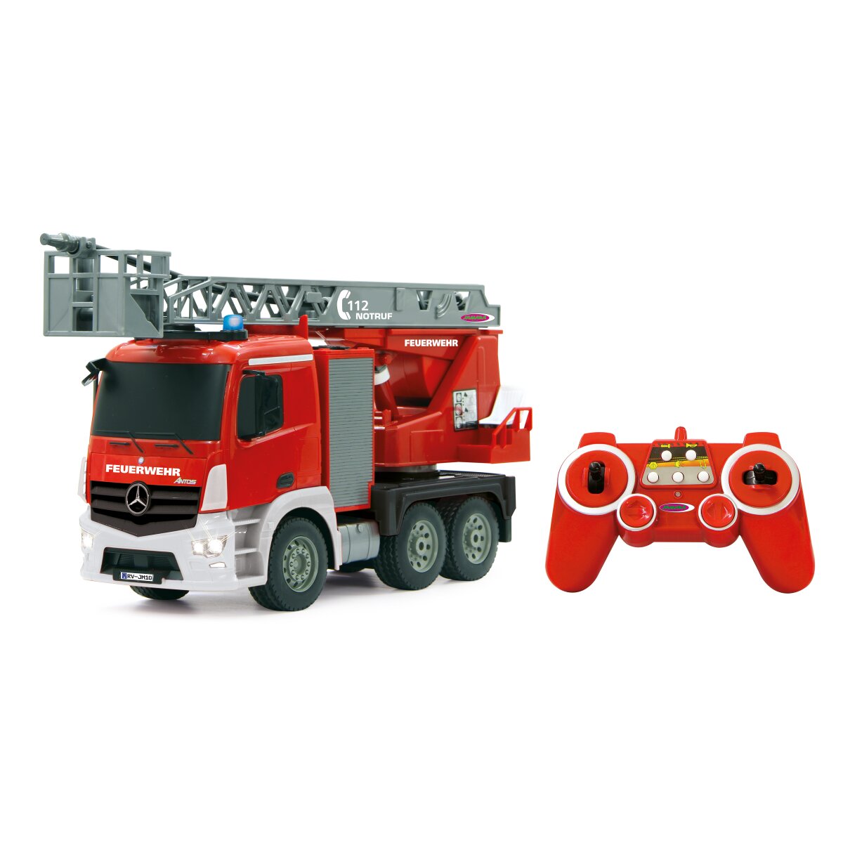 Feuerwehr Drehleiter Mercedes-Benz Antos 1:20 2,4GHz mit Spritzfunktion