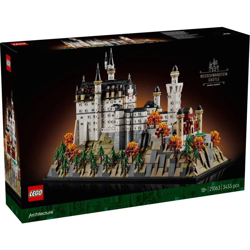 LEGO® 21063 - Architecture Schloss Neuschwanstein (3455 Teile) LEGO® 21063 - Architecture Schloss Neuschwanstein (3455 Teile)