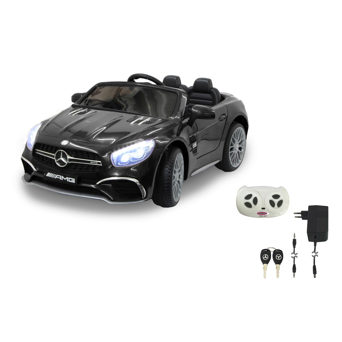 Kinderfahrzeug Mercedes-AMG SL 65 schwarz