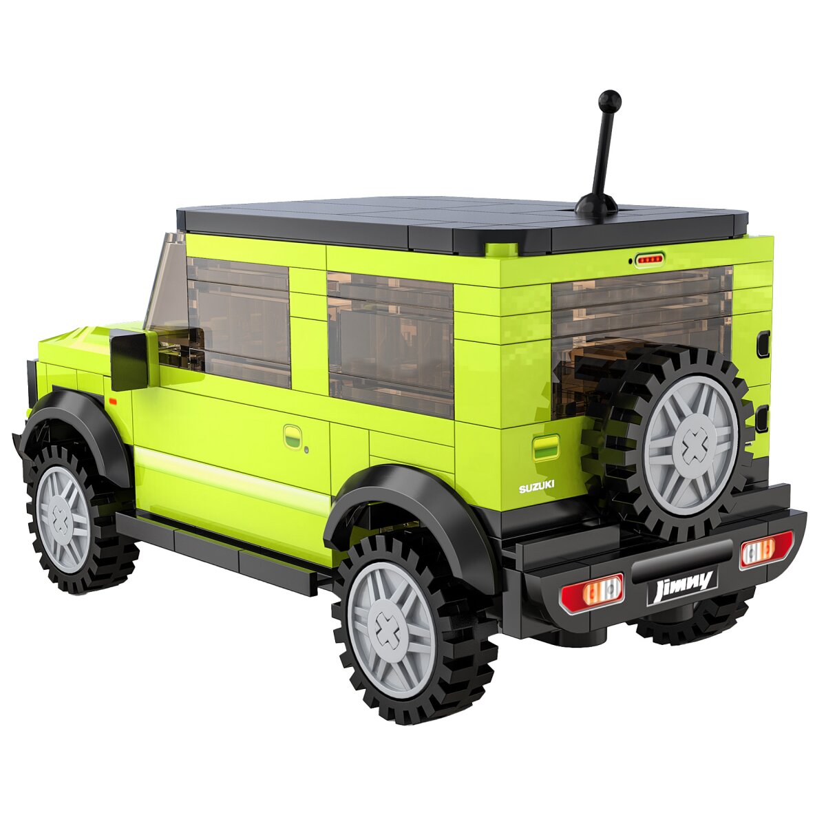CaDA Set C55023W Suzuki Jimny 1:24 grün Bricks