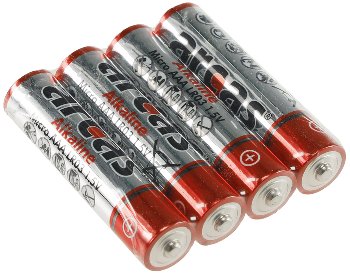 Micro-Batterien ARCAS Alkaline - Typ AAA/LR03, 1,5V, 36er Flat-Pack