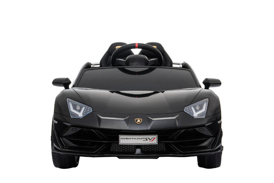 Elektro-Kinderfahrzeug Lamborghini Aventador SVJ - lackiert - schwarz