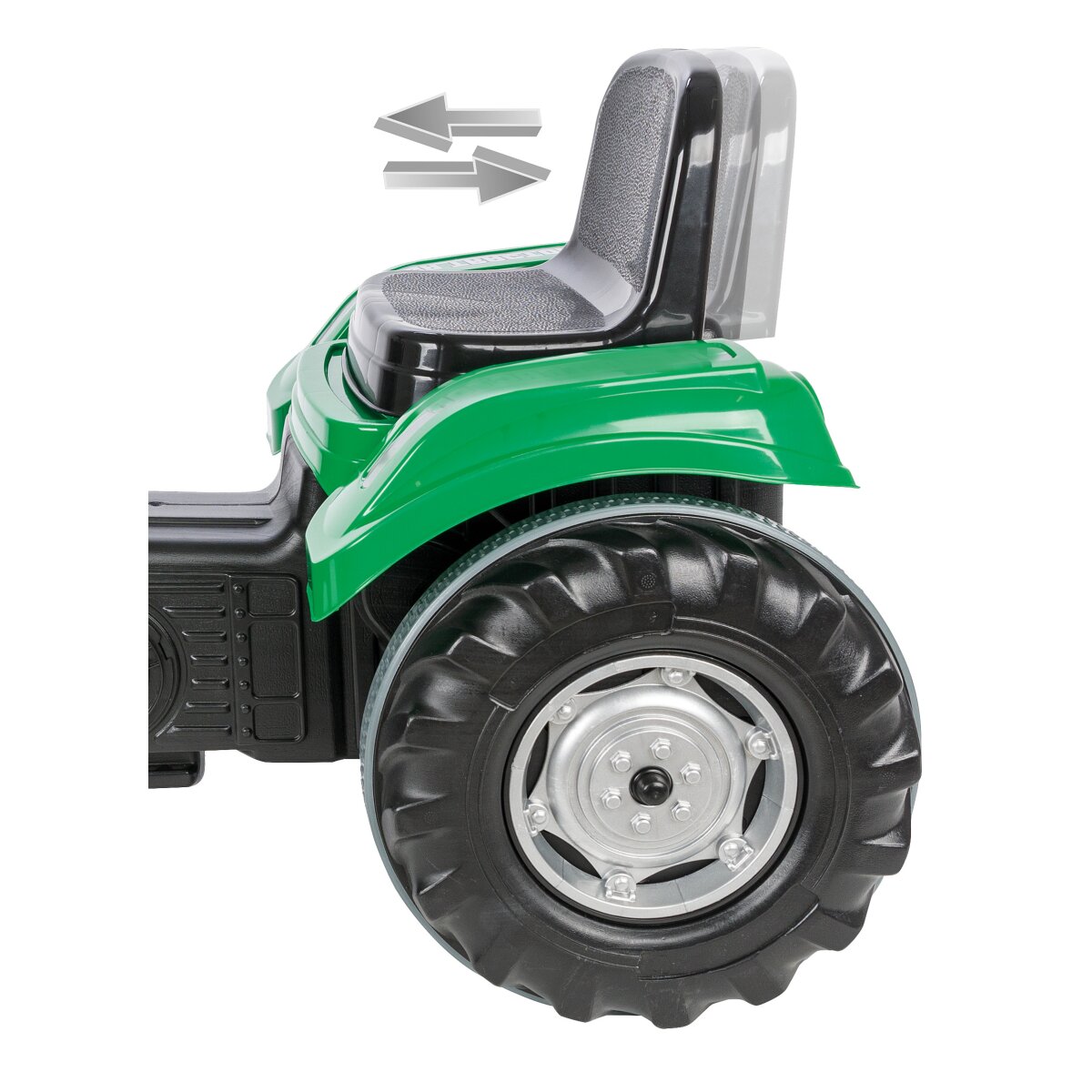 Kinderfahrzeug Traktor Big Wheel grün