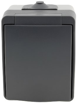 NUQUI Feuchtraum Steckdose - IP54, Aufputz, 250V~/ 16A