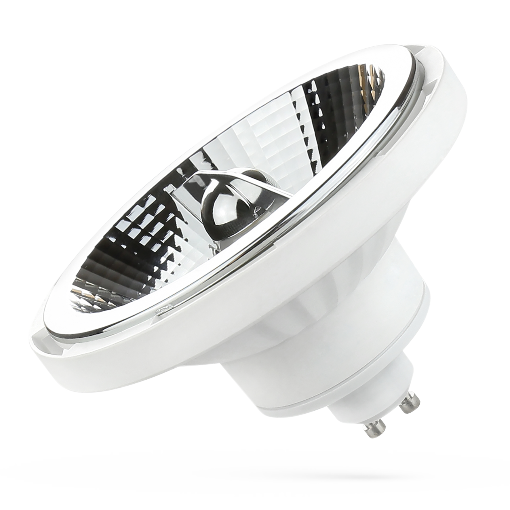 LED AR111 GU10 Strahler, 12W, 1200lm, 230V, 3000K, warmweiß, weiß