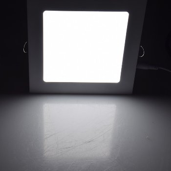 LED Licht-Panel "QCP-22Q", 22,5x22,5cm - 230V, 18W, 1650 Lumen,4200K /neutralweiß