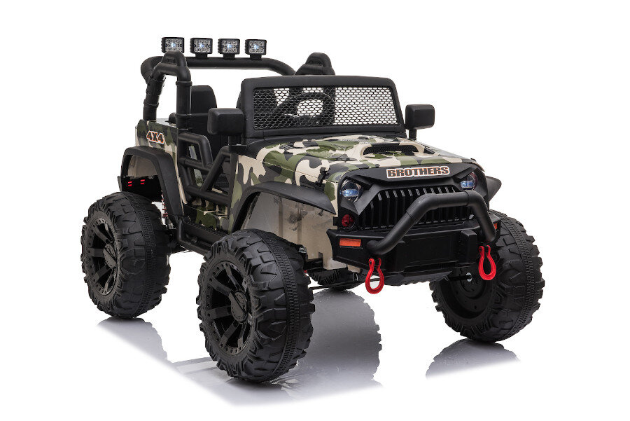 Elektro-Kinderfahrzeug Offroad - 24V-Akku & 2x200W-Motoren - camouflage