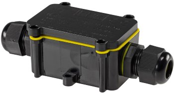 Kabelverbinderbox, 2 Anschlüsse, IP68 - 450V, Ø 6-11mm für Erdkabel, wasserdicht