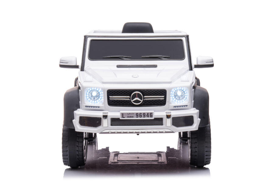 Kinderfahrzeug Mercedes G63 AMG 6x6 - weiß
