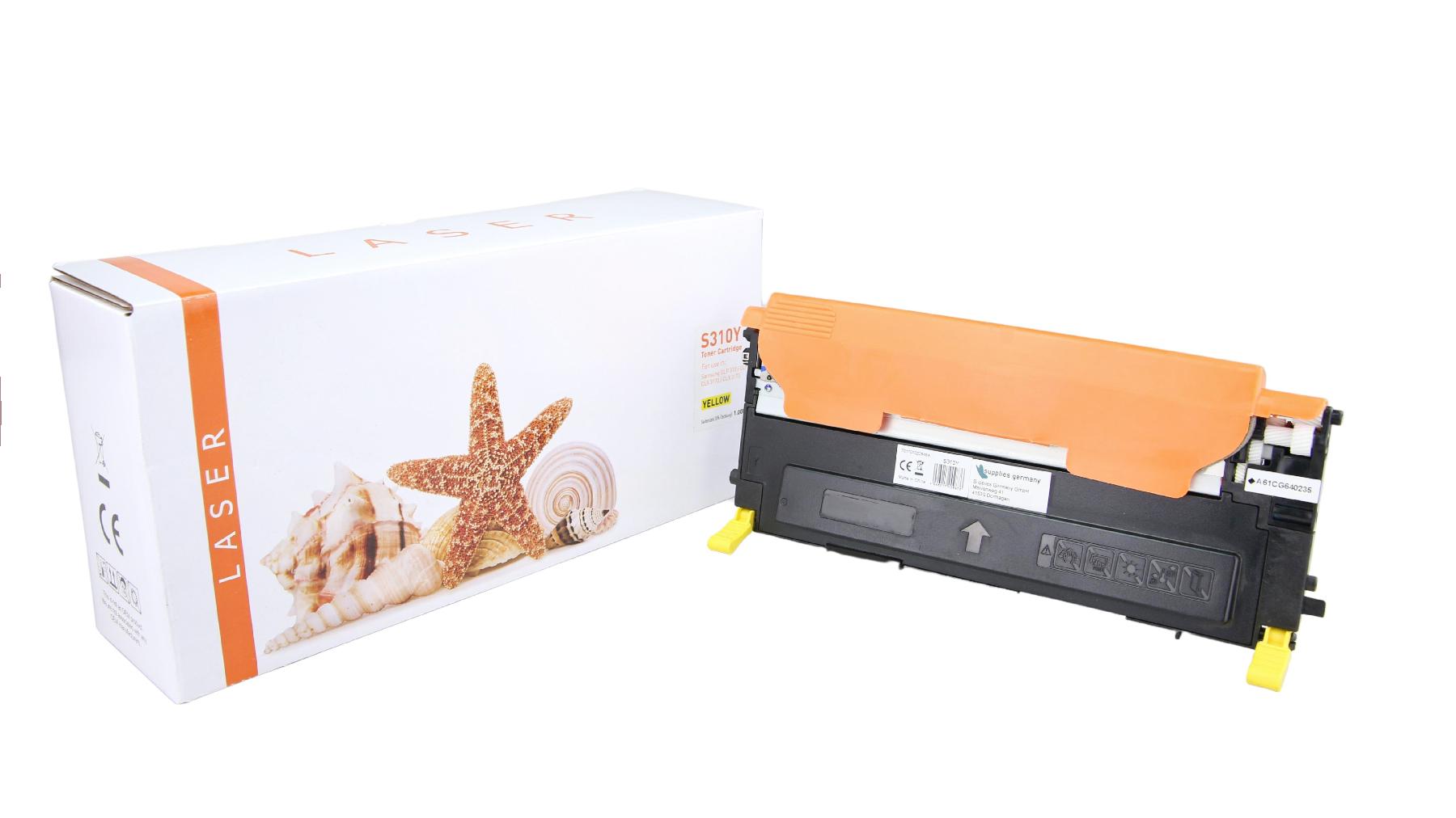 CLP310Y alternativ Toner yellow Samsung  / CLTY4092S / 1.000 Seiten