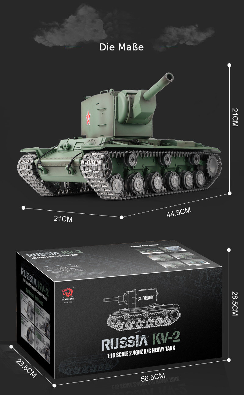 RC Panzer "KV-2"