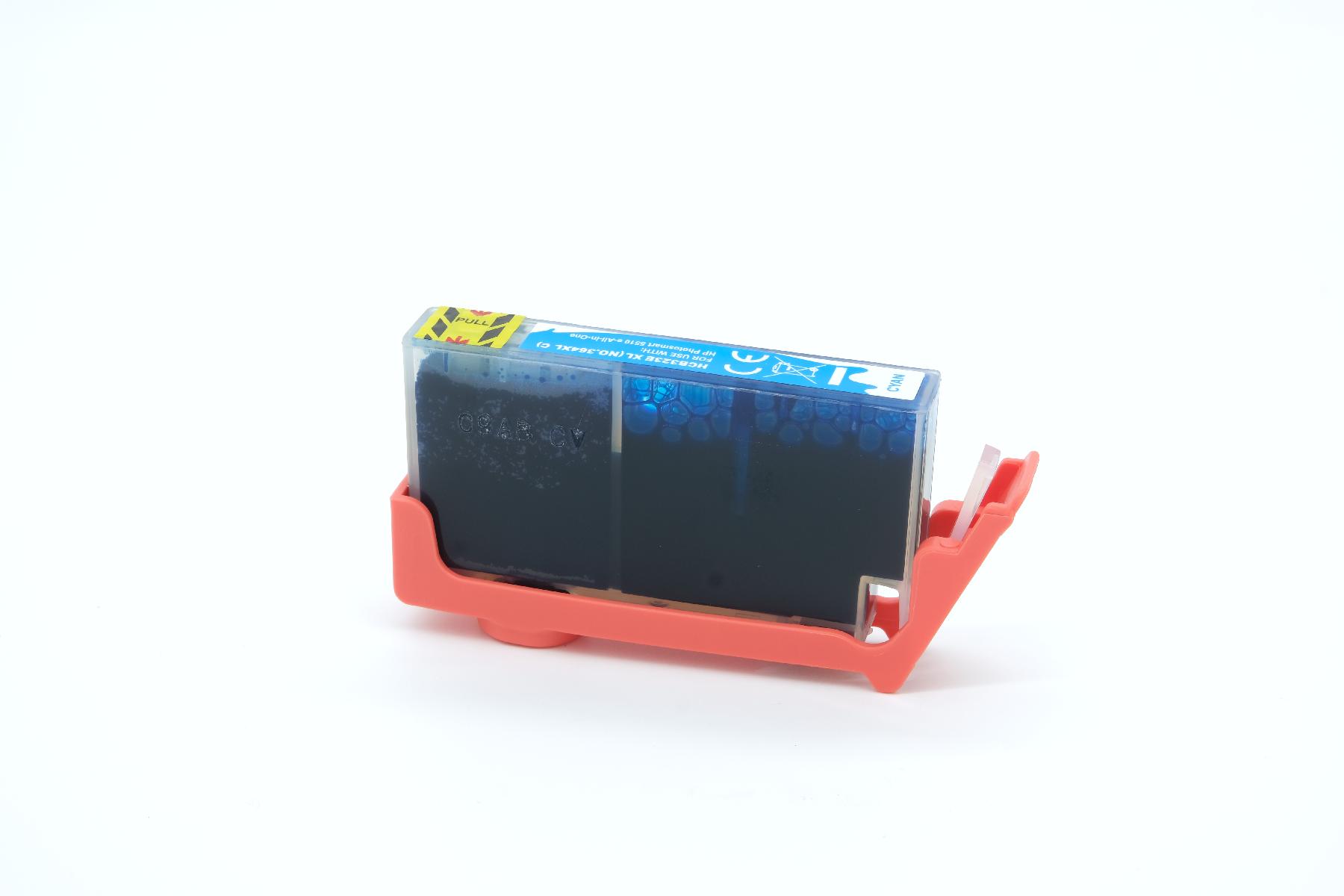 364C alternativ Tinte Cyan für HP / CB323E / 13ml