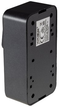 FASKO Kombi Steckdose Schalter,Anthrazit - 250V~, Aufputz, Schraubanschluss