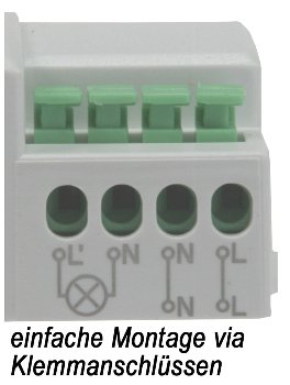 HF Bewegungsmelder "CBM extend" 230V - 180/360°, zur Nachrüstung in Leuchten