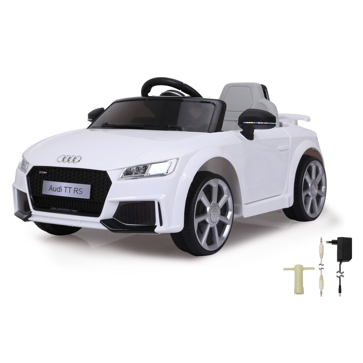 Kinderfahrzeug Audi TT RS weiß