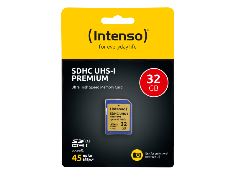 Intenso SDHC 32GB Premium CL10 UHS-I Blister