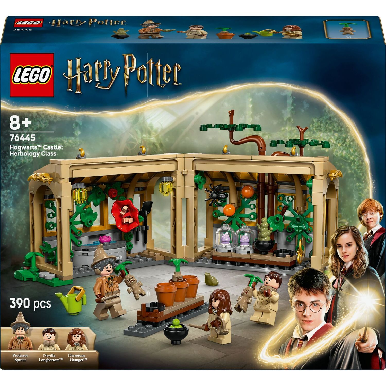LEGO® 76445 - Harry Potter Schloss Hogwarts : Kräuterkundeunterricht (390 Teile) LEGO® 76445 - Harry Potter Schloss Hogwarts : Kräuterkundeunterricht (390 Teile)