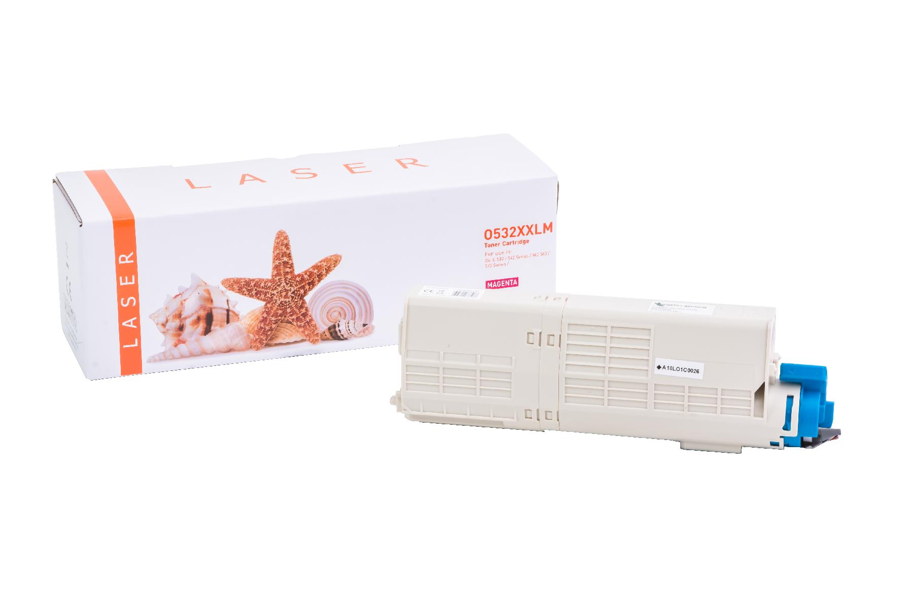 C532XXLM alternativ Toner magenta Oki / 46490606 / 6.000 Seiten