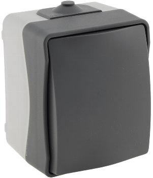 NUQUI Feuchtraum Taster - IP54, Aufputz, 250V~/ 10A