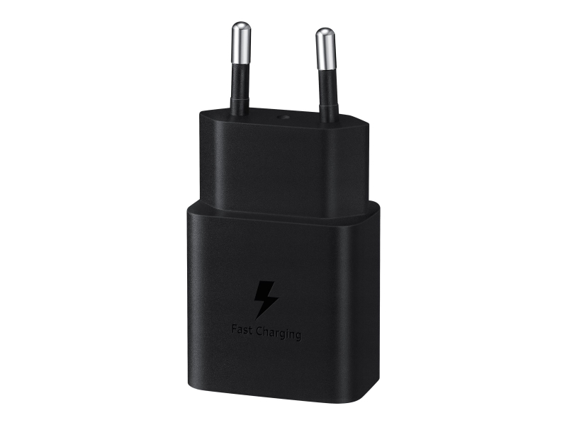 Samsung Wandladegerät 15W + USB-C Datenkabel Schwarz - EP-T1510XBEGEU