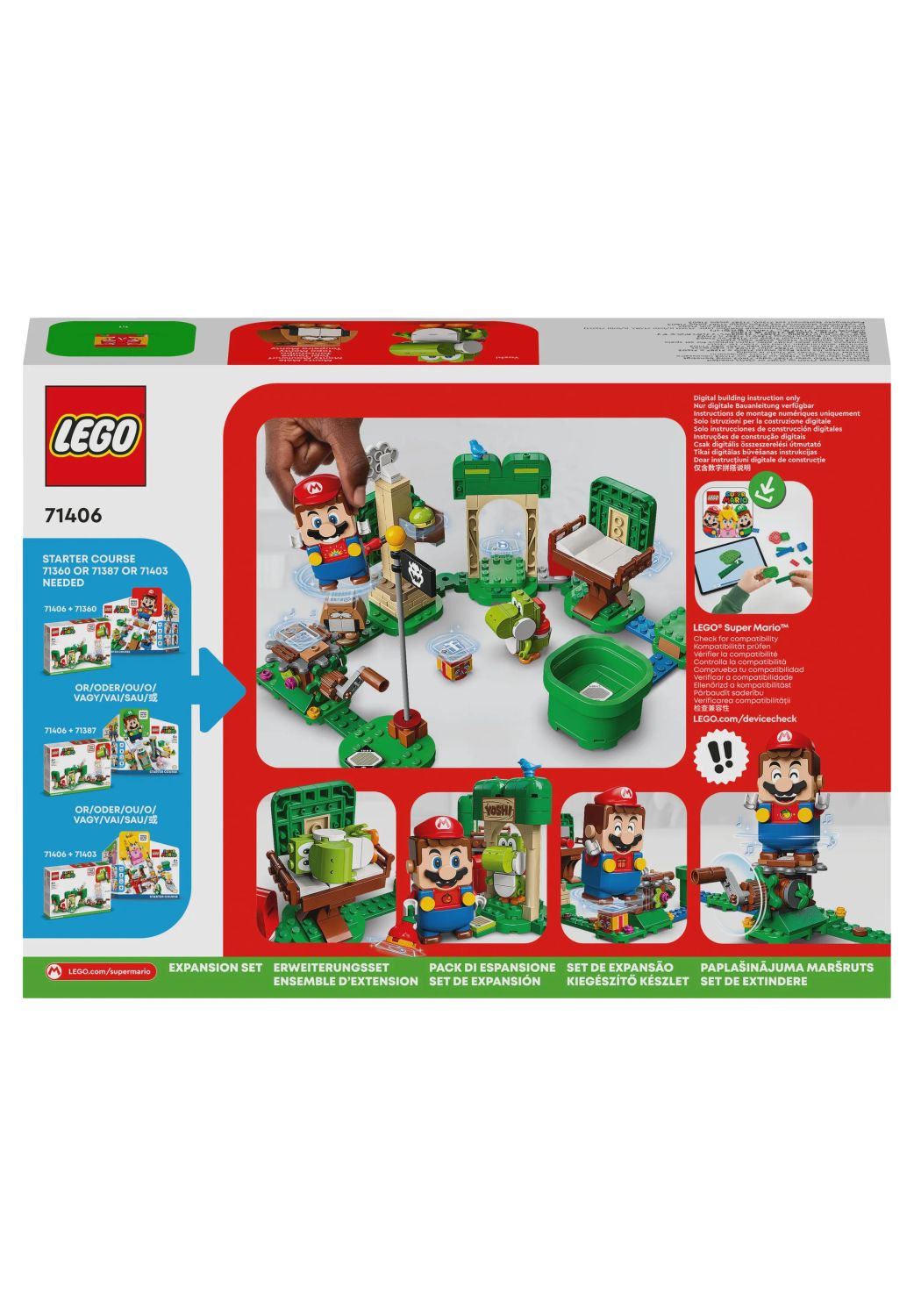 LEGO® 71406 - Super Mario Yoshis Geschenkhaus Erweiterung LEGO® 71406 - Super Mario Yoshis Geschenkhaus Erweiterung