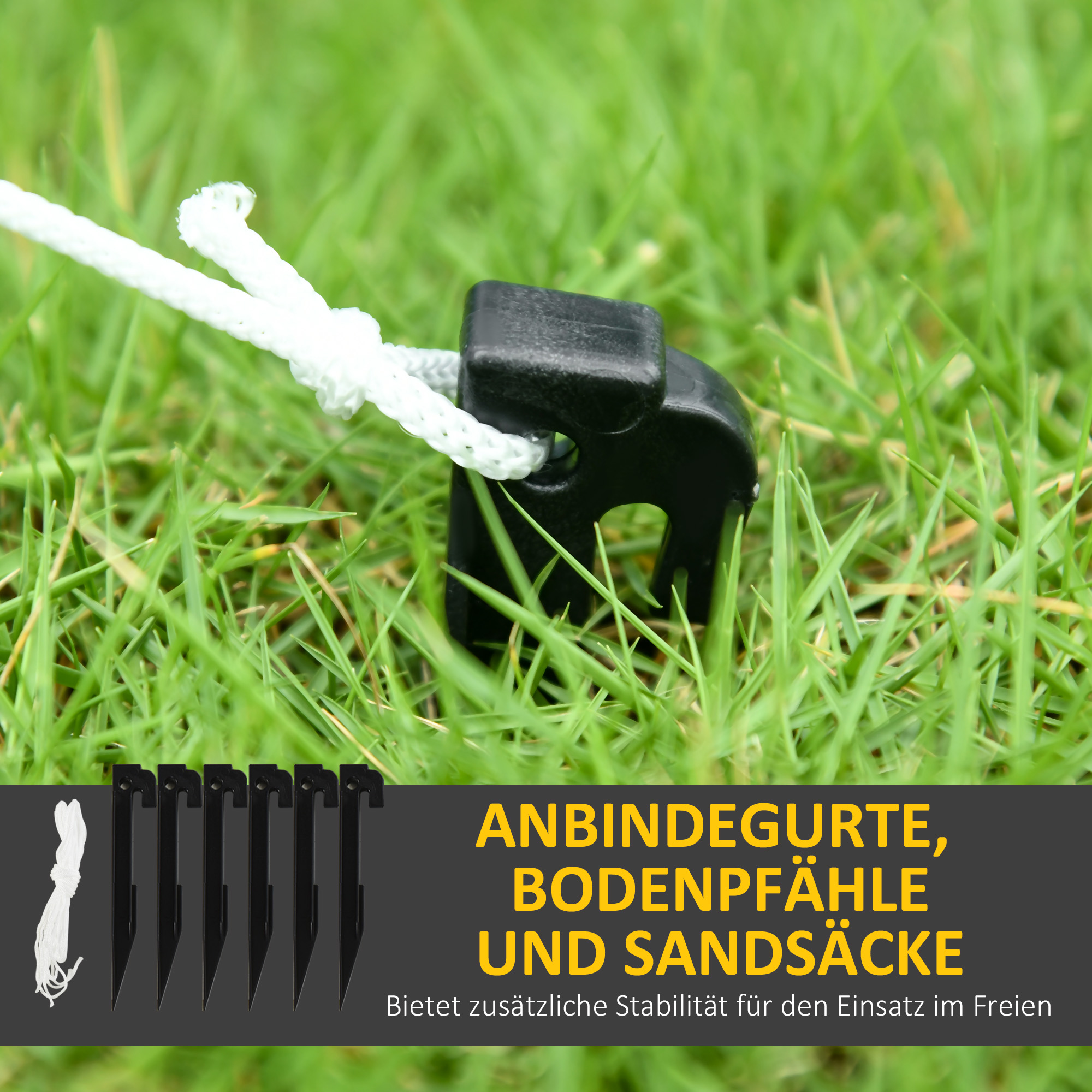 Aufblasbarer Lebkuchenmann, 2,35 m, mit LED-Lichtern, wetterfest, inkl. Gebläse, Mehrfarbig, Weihnachtsdeko