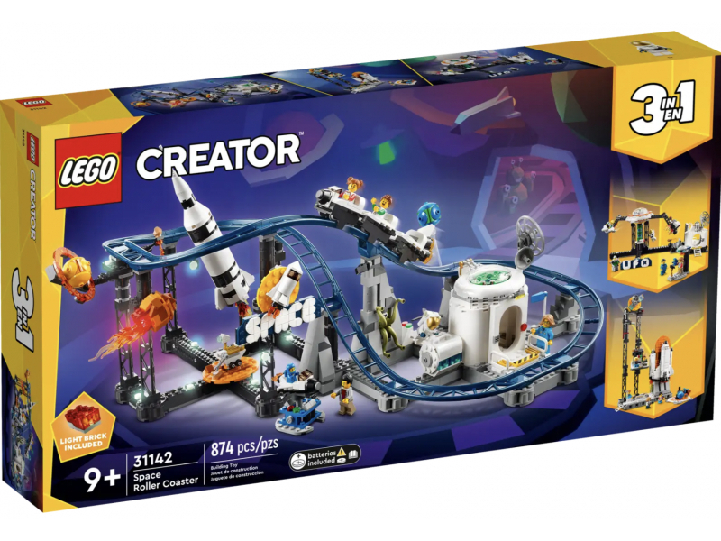 LEGO Creator 3 in 1 - Weltraum-Achterbahn (31142)