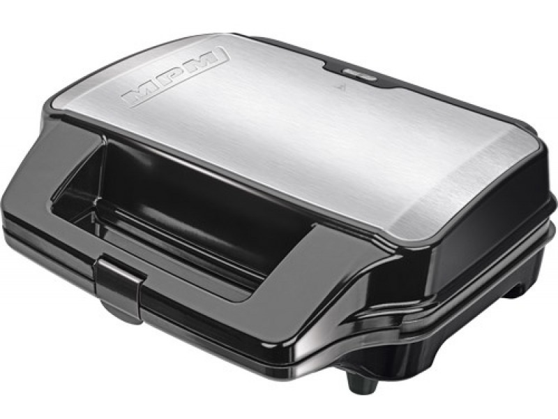 MPM Sandwichtoaster/Waffle Maker/Grill 3 in 1 MOP-23M Grau-Inox