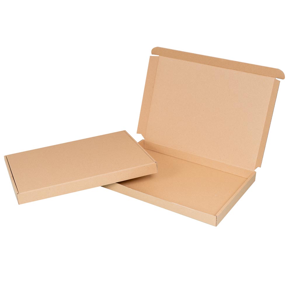 Maxibriefkarton 3 innen 330x242x45mm außen 350x250x50mm, braun
