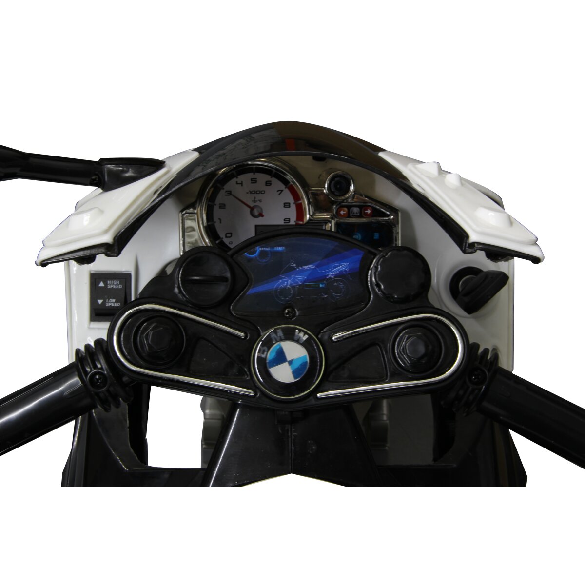 Elektro-Kinderfahrzeug Motorrad BMW S1000RR rot 12V
