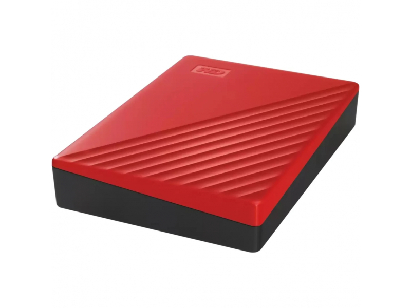 WD My Passport 6TB 2.5 HDD Rot Retail - WDBR9S0060BRD-WESN