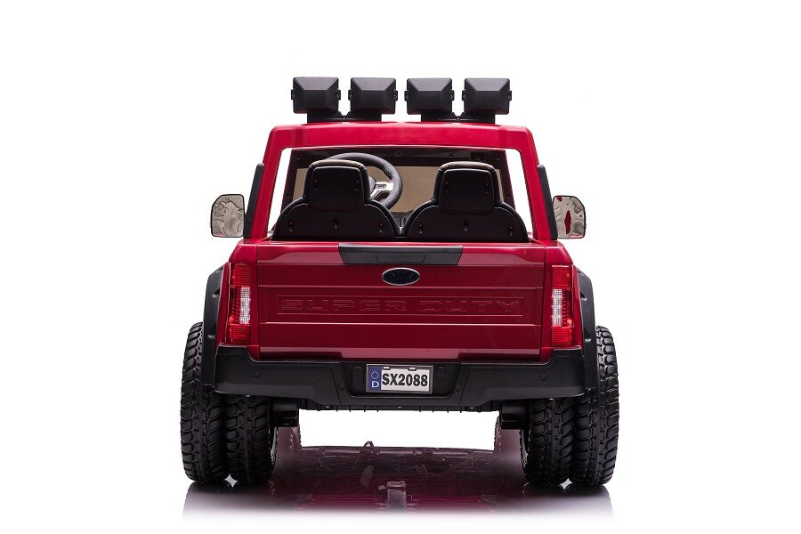 Kinderfahrzeug Ford Super Duty - rot