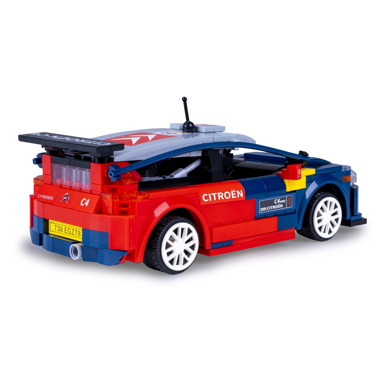 CaDA Set C51078W 2008 Citroën C4 WRC 1:20 2,4GHz Bricks
