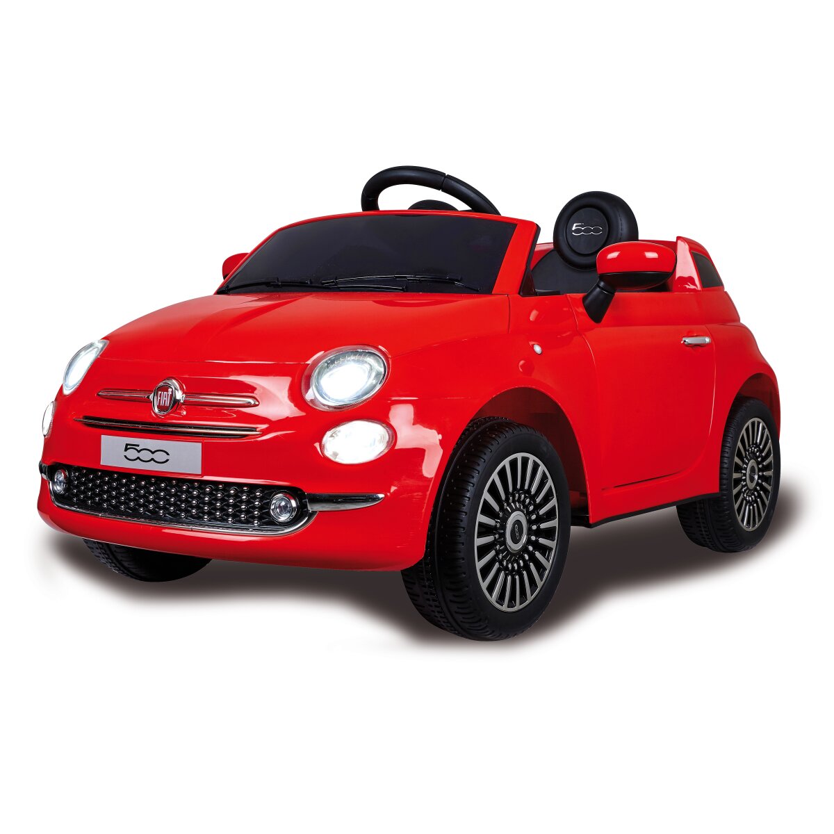 Kinderfahrzeug Fiat 500 rot
