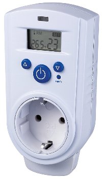 Steckdosen-Thermostat "ST-35 digi" - max. 3500W, 5-30°C, EIN/AUS/AUTO, 230V