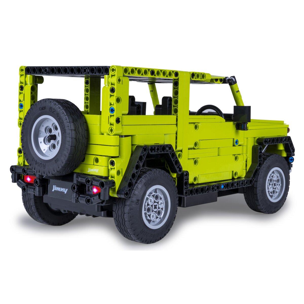 CaDA Set C51201W Suzuki Jimny 1:12 grün 2,4GHz Bricks