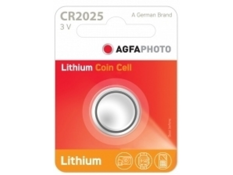 AGFAPHOTO Batterie Lithium Extreme CR2025 3V (1-Pack)