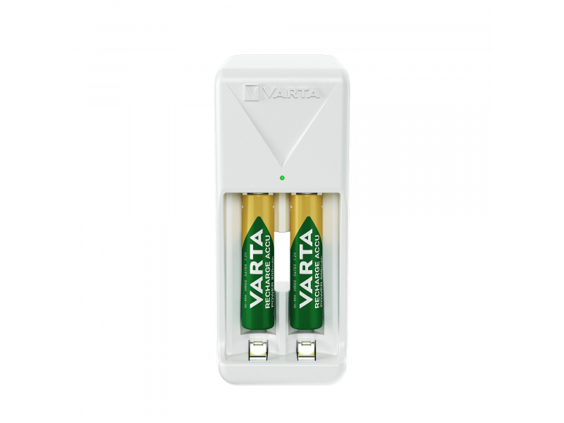 Varta Akku Universal Ladegerät, Mini Charger - inkl. Akkus, 2x AAA, Retail