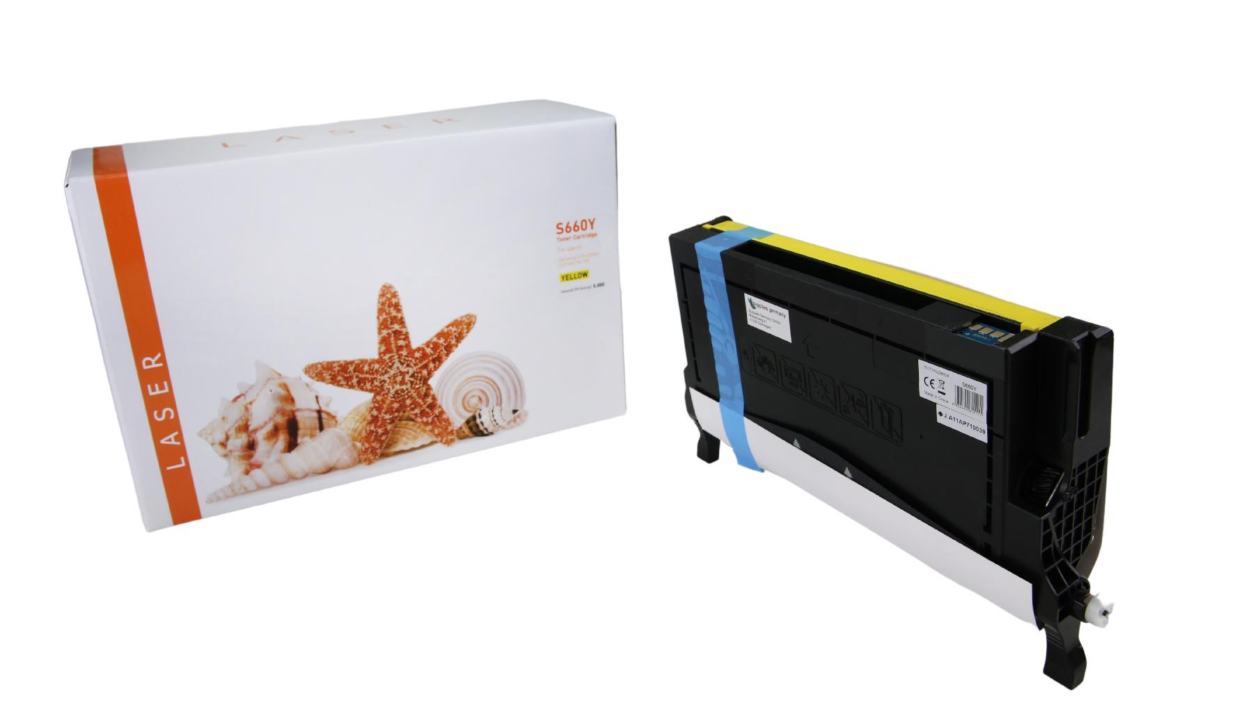 CLP660Y alternativ Toner yellow Samsung  / CLPY 660 B/ELSK / 5.000 Seiten