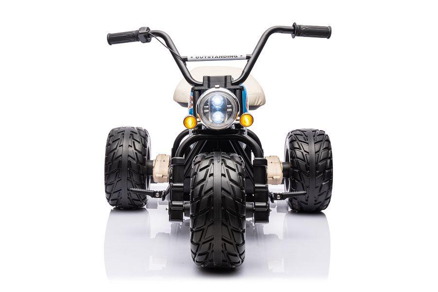 Elektro Kindermotorrad 2x800W Brushless Motoren - 24V7A - Schwarz