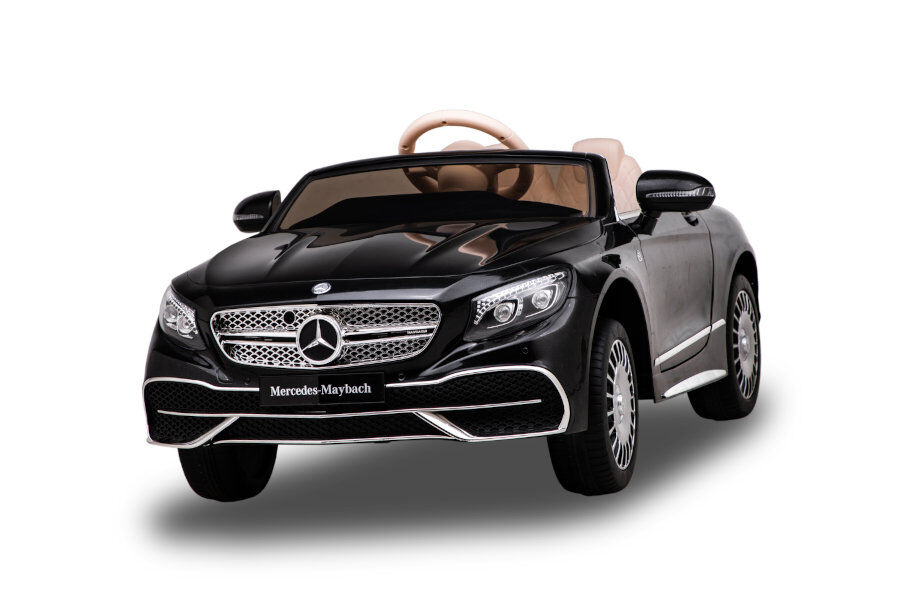 Elektro-Kinderfahrzeug Mercedes S650 Maybach - schwarz