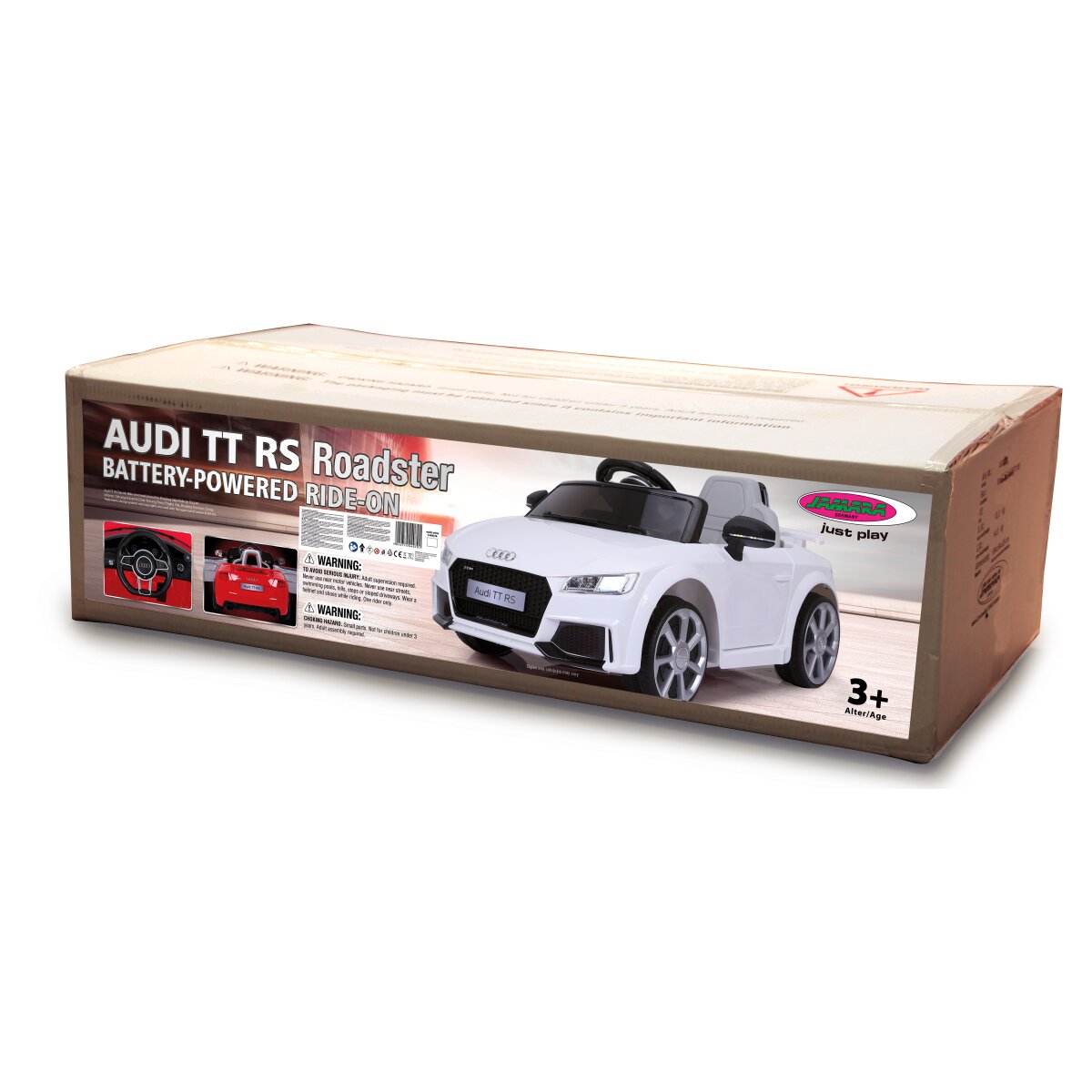 Kinderfahrzeug Audi TT RS weiß