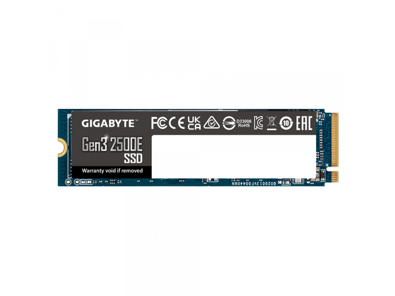 Gigabyte Gen3 2500E SSD 2TB - M.2 - 2400 MB/s G325E2TB