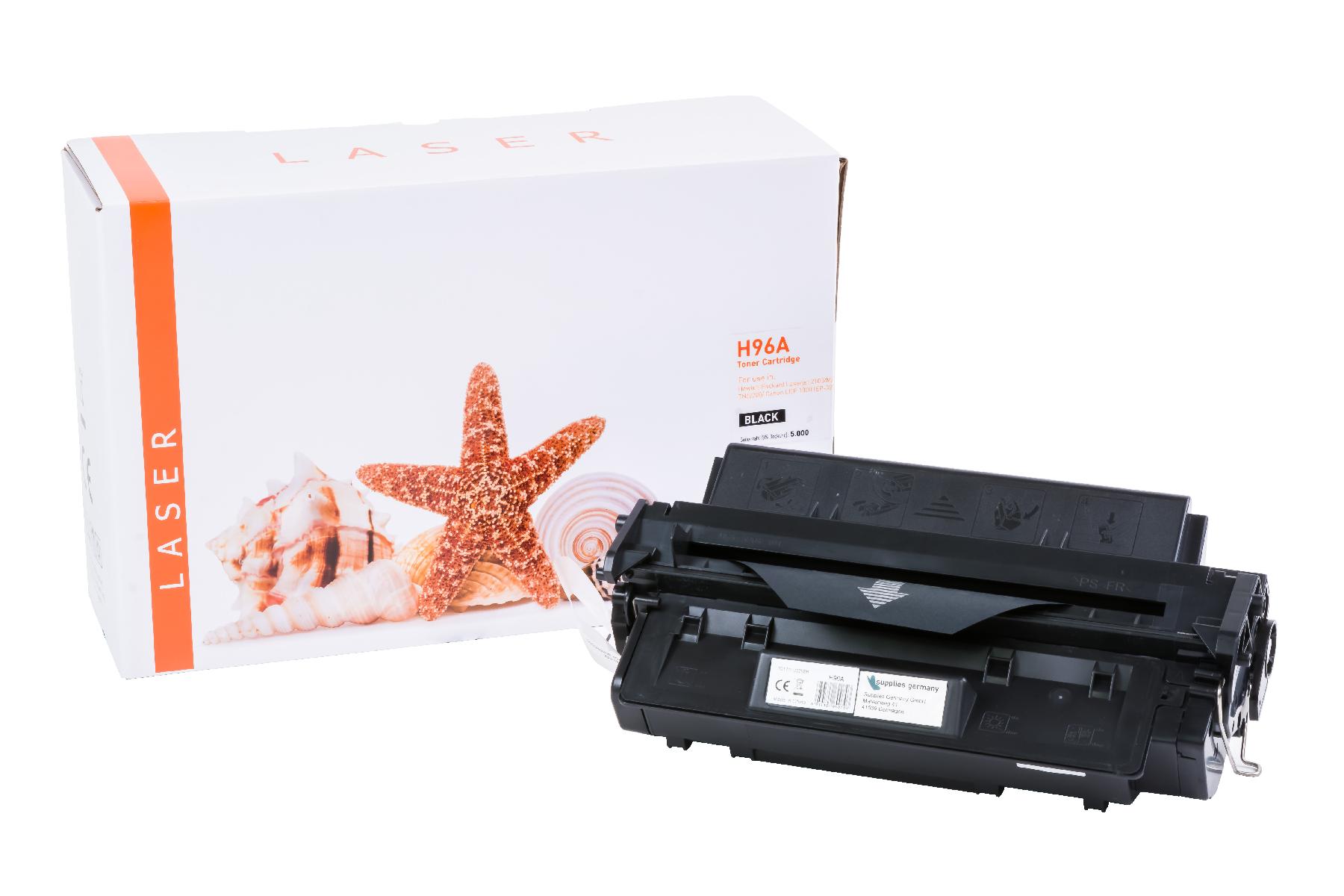 96A alternativ Toner schwarz für HP / C4096A / 5.000 Seiten