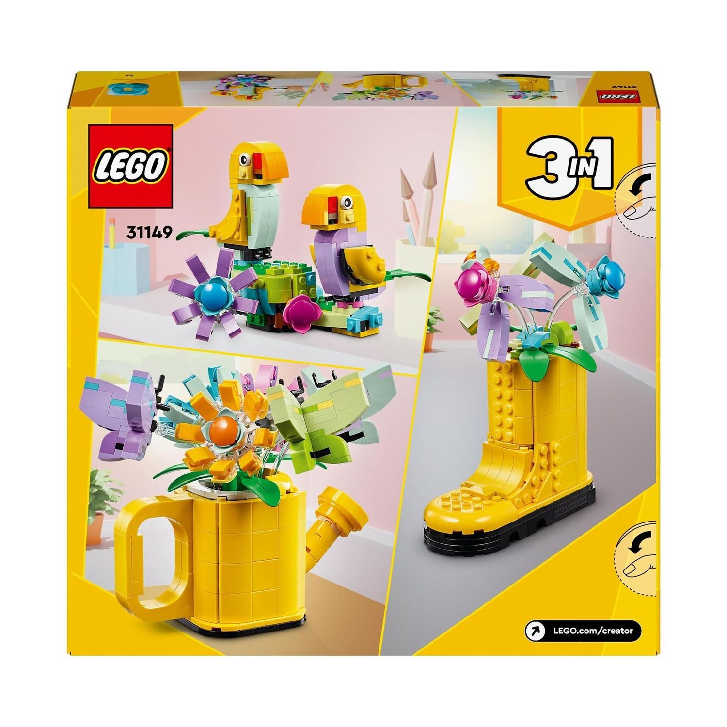 LEGO® 31149 - Creator - Gießkanne mit Blumen (420 Teile) LEGO® 31149 - Creator - Gießkanne mit Blumen (420 Teile)